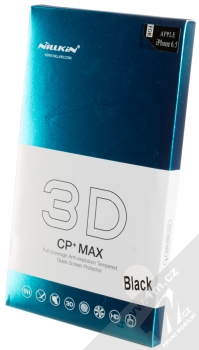 Nillkin 3D CP PLUS MAX ochranné tvrzené sklo na kompletní displej pro Apple iPhone XS Max černá (black) krabička