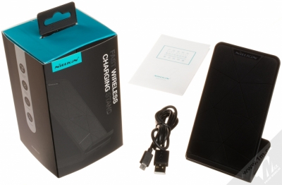 Nillkin Fast Wireless Charging Stand stojánek rychlého bezdrátového Qi nabíjení černá (black) balení