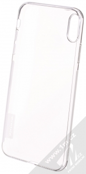 Nillkin Nature TPU tenký gelový kryt pro Apple iPhone XS Max čirá (transparent white) zepředu