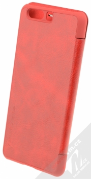 Nillkin Qin flipové pouzdro pro Huawei P10 Plus červená (red) zezadu