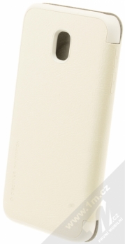 Nillkin Qin flipové pouzdro pro Samsung Galaxy J3 (2017) bílá (white) zezadu