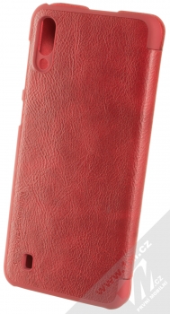Nillkin Qin flipové pouzdro pro Samsung Galaxy M10 červená (red) zezadu
