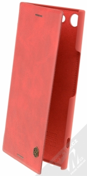 Nillkin Qin flipové pouzdro pro Sony Xperia XZ Premium červená (red)