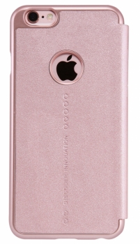 Nillkin Sparkle flipové pouzdro pro Apple iPhone 6, iPhone 6S růžově zlatá (rose gold)