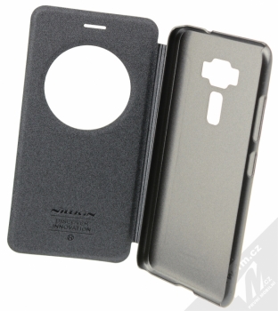 Nillkin Sparkle flipové pouzdro pro Asus ZenFone 3 (ZE520KL) černá (black) otevřené