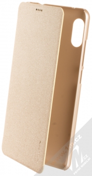 Nillkin Sparkle flipové pouzdro pro Xiaomi Redmi Note 6 Pro béžová (champagne gold)