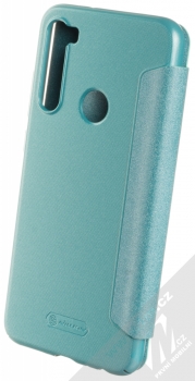 Nillkin Sparkle flipové pouzdro pro Xiaomi Redmi Note 8 modrá (ocean blue) zezadu