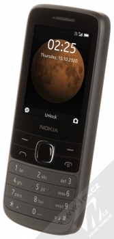 Nokia 225 4G Dual SIM černá (black) zepředu