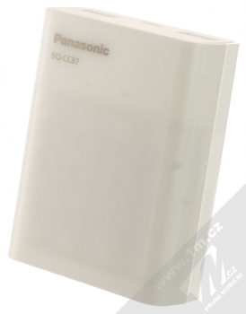 Panasonic BQ-CC87E nabíječka pro 4 nabíjecí baterie AA HR6, AAA HR03, powerbanka 2000mAh AA / 1000mAh AAA a 4ks nabíjecí tužkové baterie AA HR6 2000mAh bílá (white) komplet