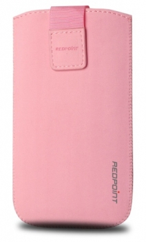 RedPoint Velvet XXL pouzdro pro mobilní telefon, mobil, smartphone (RPVEL-038-XXL) růžová (pink)