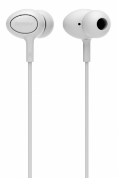 Remax RM-515 sluchátka s mikrofonem a ovladačem bílá (white)