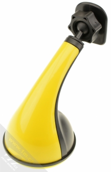 Remax RM-C04 univerzální držák do auta s přísavkou pro mobilní telefon, mobil, smartphone černo žlutá (black yellow) držák zezadu