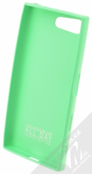 Roar All Day TPU ochranný kryt pro Sony Xperia X Compact mátově zelená (mint green) zepředu