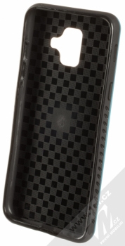 Roar Rico odolný ochranný kryt pro Samsung Galaxy A6 (2018) tyrkysová černá (turquoise black) zepředu