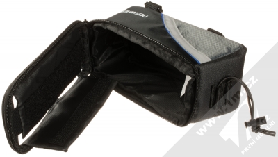 Roswheel Bicycle Smart Phone Bag L odolná brašna na kolo pro mobilní telefon, mobil, smartphone do 5,5 palců černá (black) otevřené