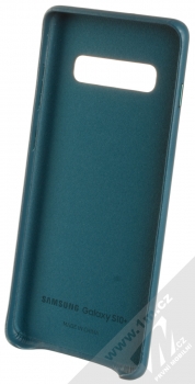 Samsung EF-VG975LG Leather Cover kožený originální ochranný kryt pro Samsung Galaxy S10 Plus zelená (green) zepředu