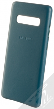 Samsung EF-VG975LG Leather Cover kožený originální ochranný kryt pro Samsung Galaxy S10 Plus zelená (green)