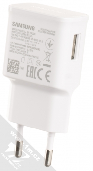 Samsung EP-TA200EWE originální nabíječka s USB výstupem a Samsung EP-DG970BWE originální USB kabel s USB Type-C konektorem bílá (white) nabíječka