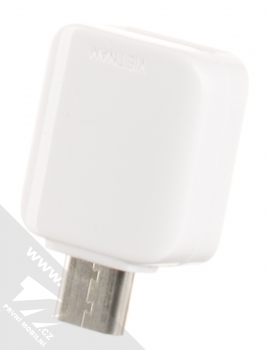 Samsung USB Connector originální OTG redukce z Type-C konektoru na USB port bílá (white) zezadu