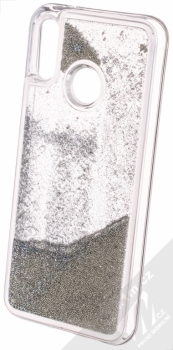 Sligo Liquid Pearl Full ochranný kryt s přesýpacím efektem třpytek pro Huawei P20 Lite stříbrná (silver) animace 4
