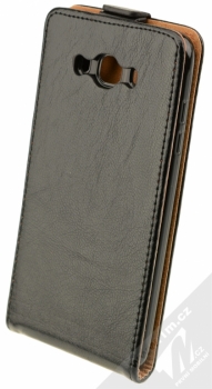 Sligo Plus flipové pouzdro pro Samsung Galaxy J7 (2016) černá (black) zezadu
