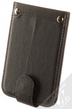 Sligo Pocket ochranný kryt s kapsičkami pro Apple iPhone XS Max černá (black) samotná kapsička