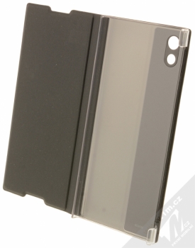Sony SCSG30 Style Cover Stand originální flipové pouzdro pro Sony Xperia XA1 černá (black) otevřené