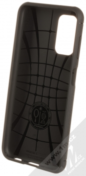 Spigen Rugged Armor odolný ochranný kryt pro Samsung Galaxy A13 4G černá (matte black) zepředu