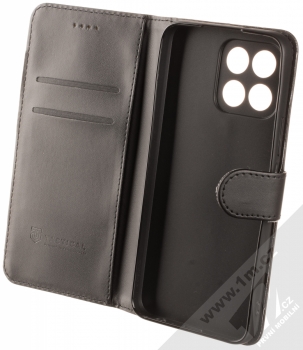 Tactical Field Notes flipové pouzdro pro Honor X8 5G černá (black) otevřené