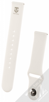 Tactical Single Color Strap silikonový pásek na zápěstí s univerzální osičkou 20mm bílá (white)
