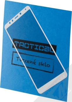 Tactical Tempered Glass ochranné tvrzené sklo na kompletní displej pro Xiaomi Redmi 5 bílá (white)