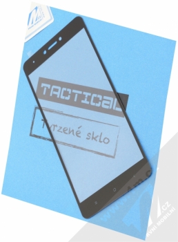 Tactical Tempered Glass ochranné tvrzené sklo na kompletní displej pro Xiaomi Redmi Note 4 (Global Version) černá (black)