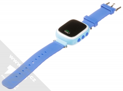 Tortoyo Q60 Kids Smart Watch dětské chytré hodinky s GPS lokalizací modrá (blue) rozepnuté
