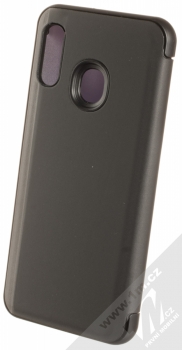 Vennus Clear View flipové pouzdro pro Samsung Galaxy A20e černá (black) zezadu
