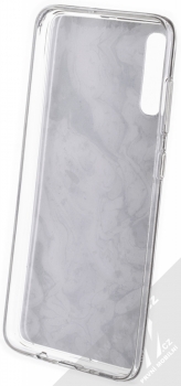 Vennus Stone Case ochranný kryt pro Samsung Galaxy A70 fialový ametyst (violet amethyst) zepředu