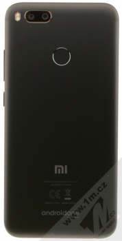 XIAOMI MI A1 4GB / 64GB Global Version CZ LTE černá (black) zezadu
