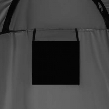 1Mcz KS-002 Skládací kabinka k převlékání a sprchování 190 x 110 x 110 cm černá (black)