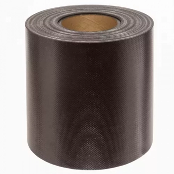 1Mcz Plotová páska, stínící textilie na oplocení 19cm x 35m 630g/m2 včetně 25ks spon hnědá (brown)