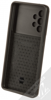 1Mcz Armor CamShield odolný ochranný kryt s držákem na prst pro Samsung Galaxy A53 5G černá (black) zepředu