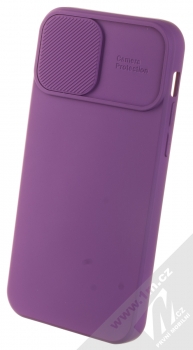 1Mcz CamShield Soft ochranný kryt pro Apple iPhone 12 fialová (violet)