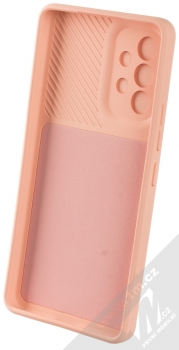 1Mcz CamShield Soft ochranný kryt pro Samsung Galaxy A53 5G lososově růžová (salmon pink) zepředu