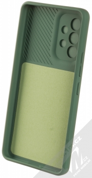 1Mcz CamShield Soft ochranný kryt pro Samsung Galaxy A53 5G šedozelená (grey green) zepředu