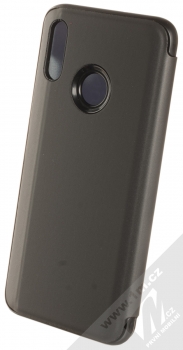 1Mcz Clear View flipové pouzdro pro Huawei P Smart (2019) černá (black) zezadu