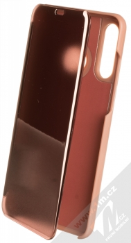 1Mcz Clear View flipové pouzdro pro Huawei P30 Lite růžová (pink)