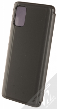 1Mcz Clear View flipové pouzdro pro Samsung Galaxy A31 černá (black) zezadu