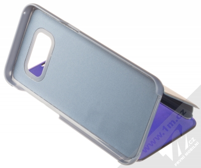 1Mcz Clear View flipové pouzdro pro Samsung Galaxy S8 modrá (blue) stojánek