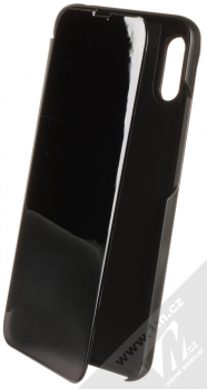 1Mcz Clear View flipové pouzdro pro Xiaomi Redmi 9A, Redmi 9AT černá (black)
