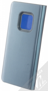 1Mcz Clear View Square flipové pouzdro pro Samsung Galaxy S9 modrá (blue) zezadu