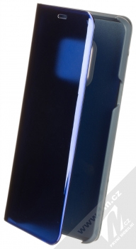 1Mcz Clear View Square flipové pouzdro pro Samsung Galaxy S9 modrá (blue)
