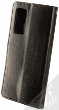 1Mcz Crock-1H Book flipové pouzdro pro Xiaomi Mi 10T 5G, Mi 10T Pro 5G černá (black) zezadu